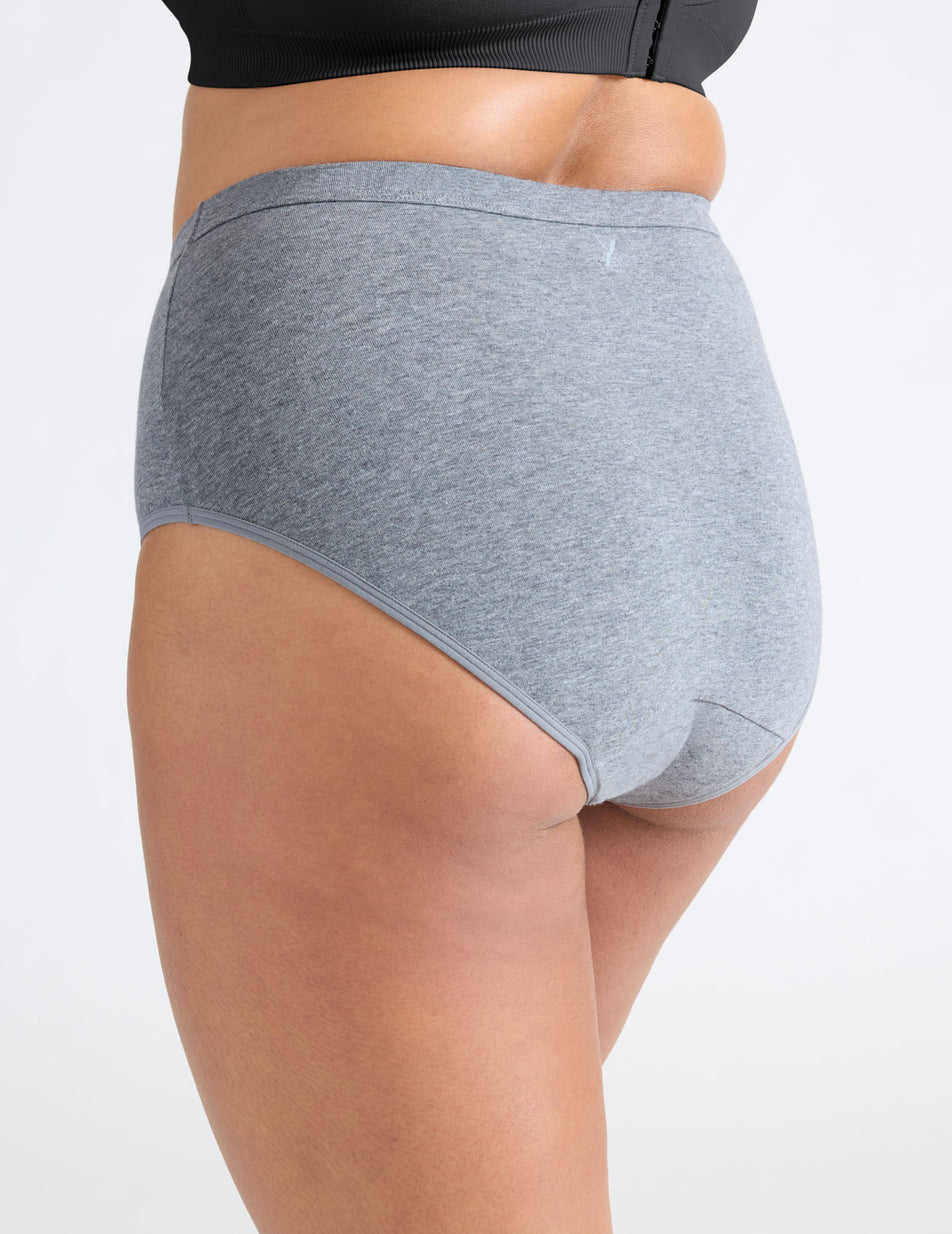 Grey Knix Leakproof Cotton High Rise Underwear | GKUNQH-860