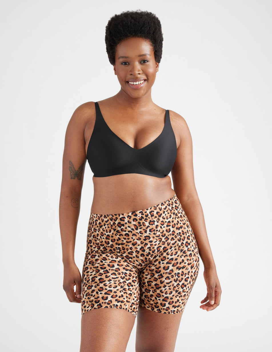 Leopard Knix Leakproof Thigh Saver® 6 Shorts | WFTQKI-628