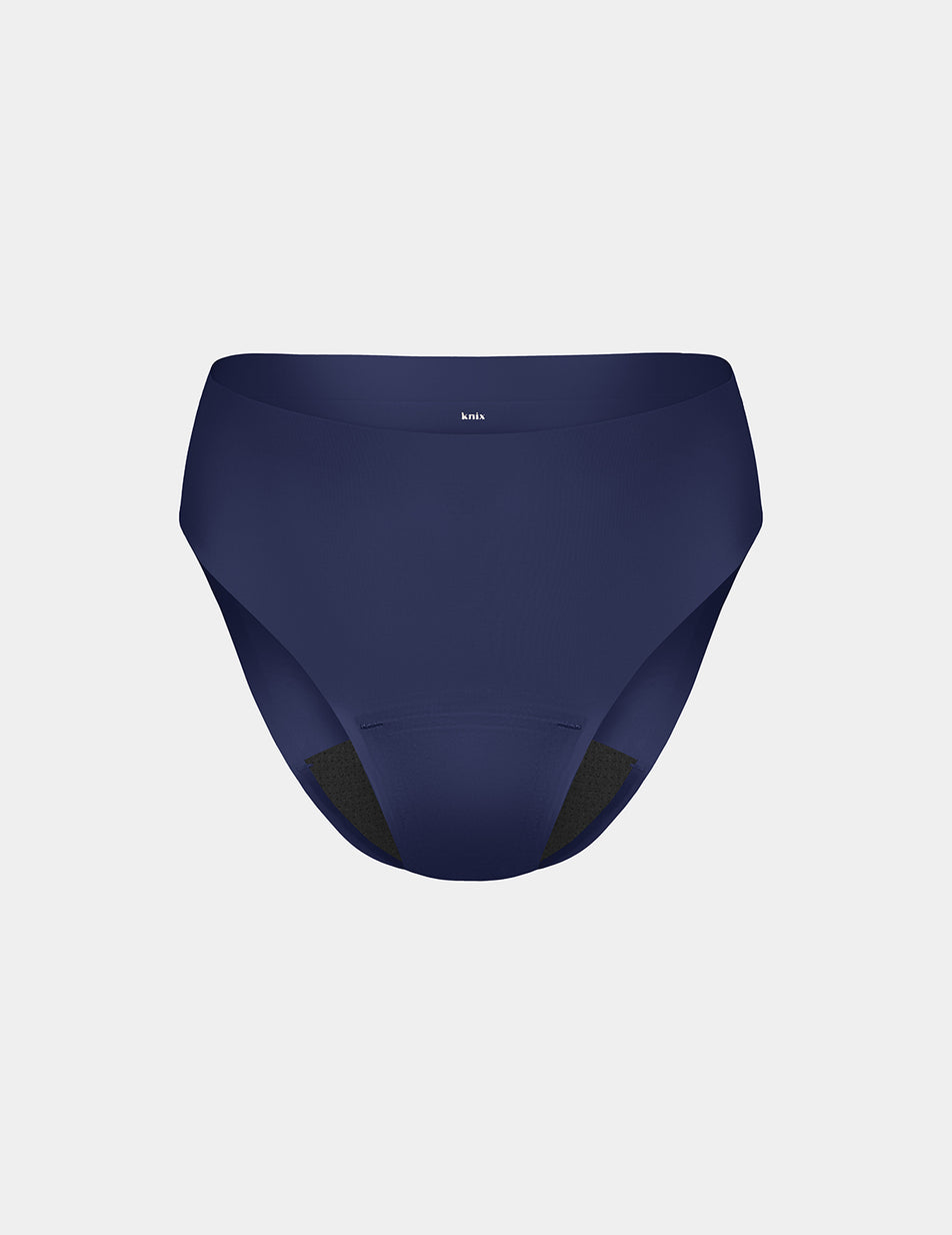 Navy Knix Light Leakproof No-Show French Underwear | GJLIHZ-279