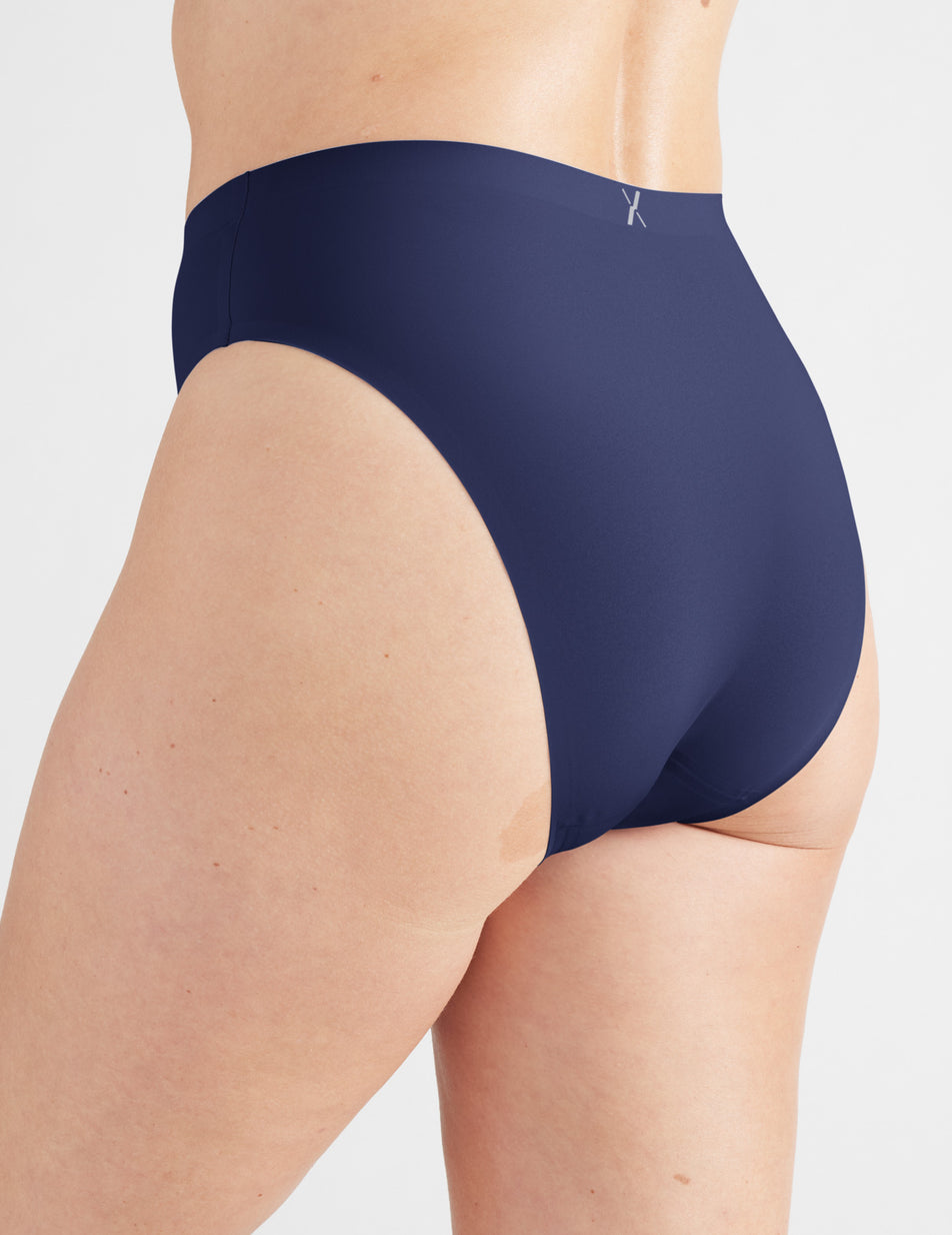 Navy Knix Light Leakproof No-Show French Underwear | GJLIHZ-279