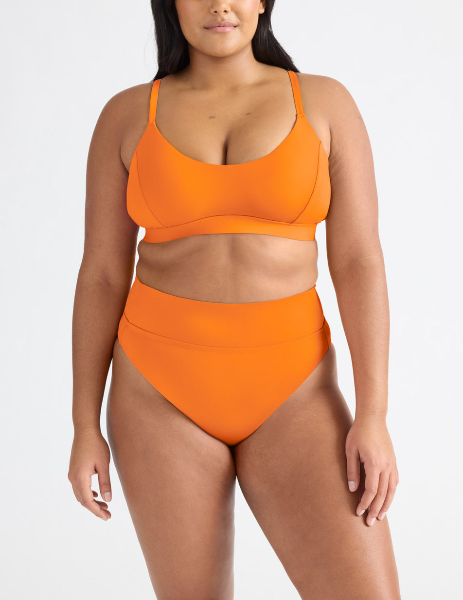 Orange Knix Scoop Bikini | NLZKAT-957