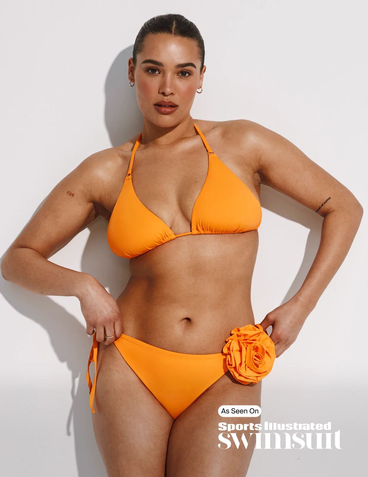 Orange Knix Triangle Bikini | EYWNFV-610