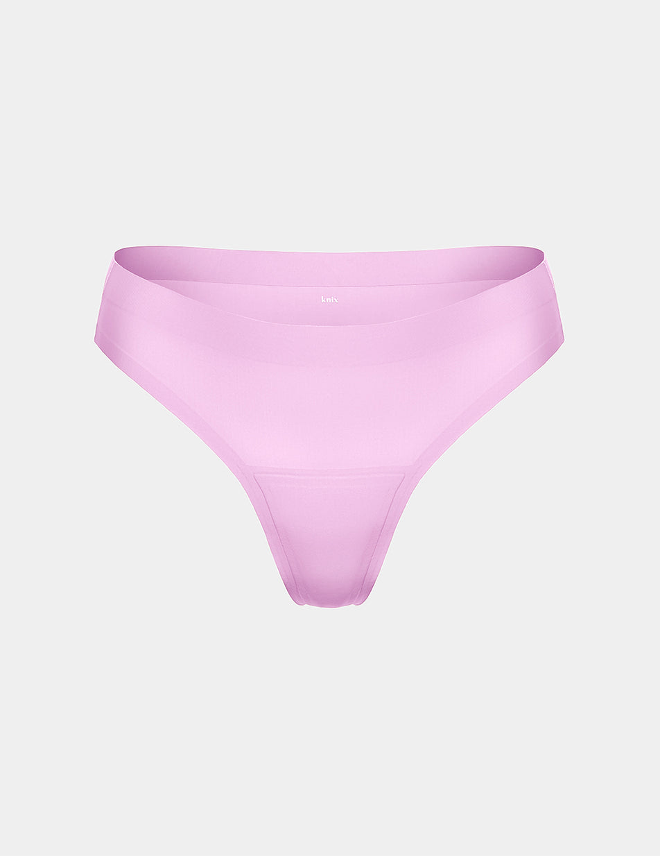 Pink Knix Light Leakproof No-Show Thong | LVWTUY-471