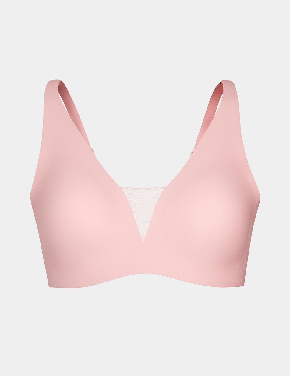 Pink Knix Revolution Shadow Mesh Bras | QMROXA-953