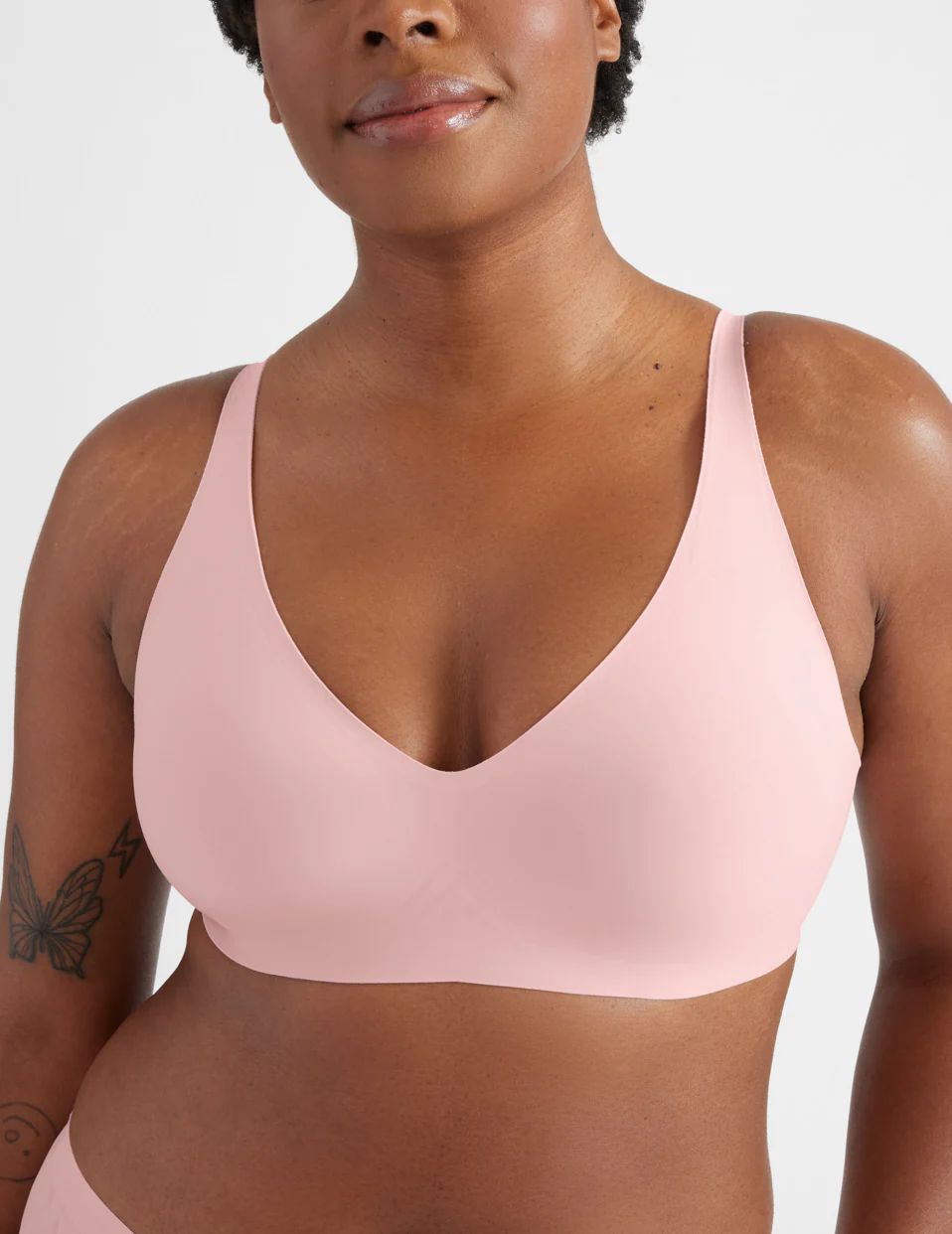 Pink Knix Revolution V-Neck Bras | PYCFRG-098