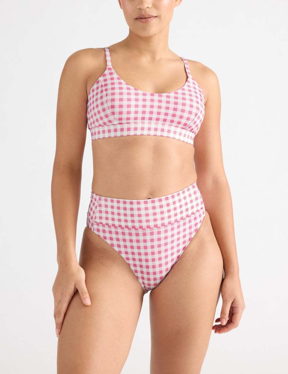 Pink Knix Scoop Bikini | NAIJYB-478