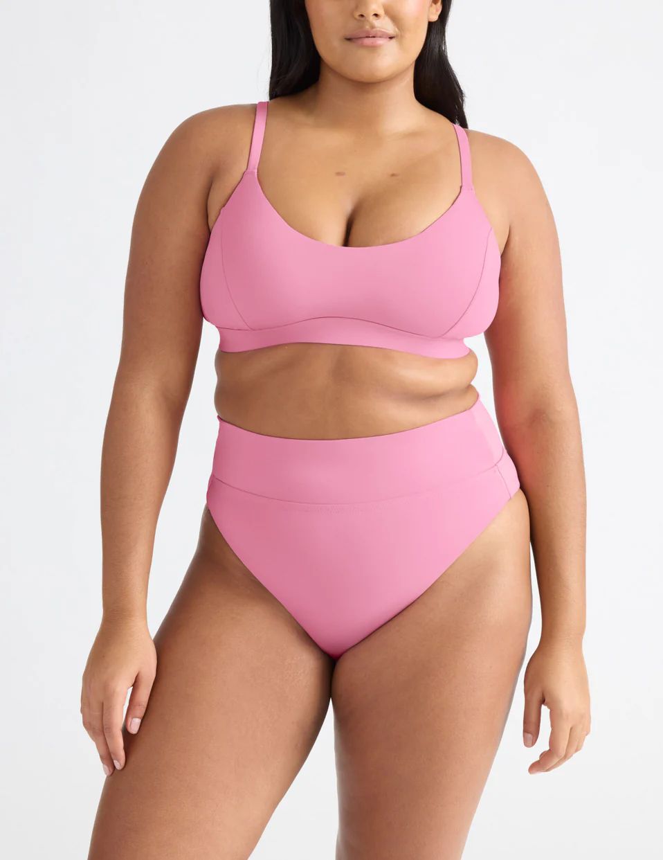 Pink Knix Scoop Bikini | UBXNHP-135