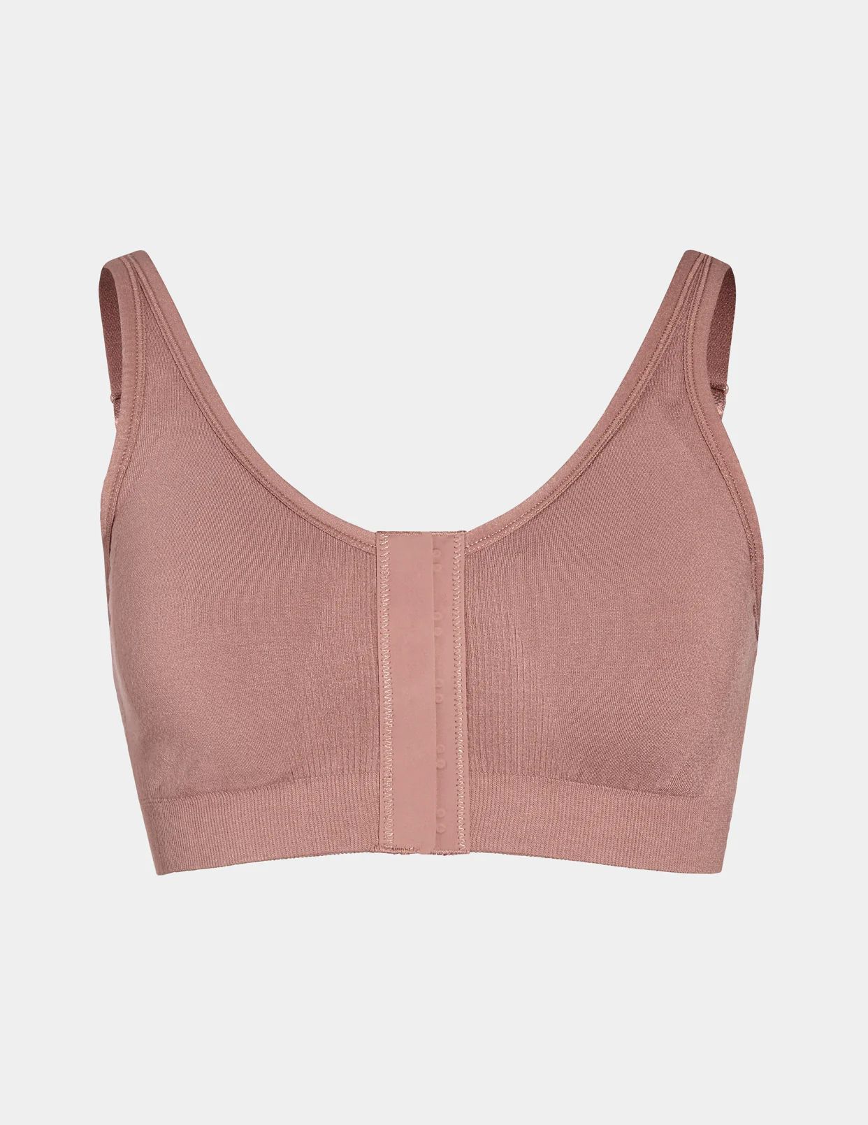 Pink Knix Ultra Soft Front Closure Pullover Bras | ZBKVQS-457