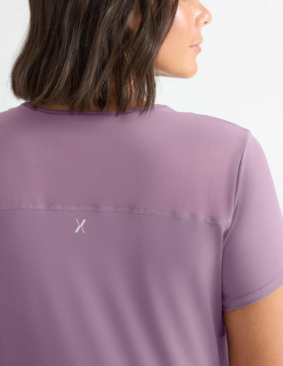 Purple Knix Momenta Active T Shirts | MGFXBD-658