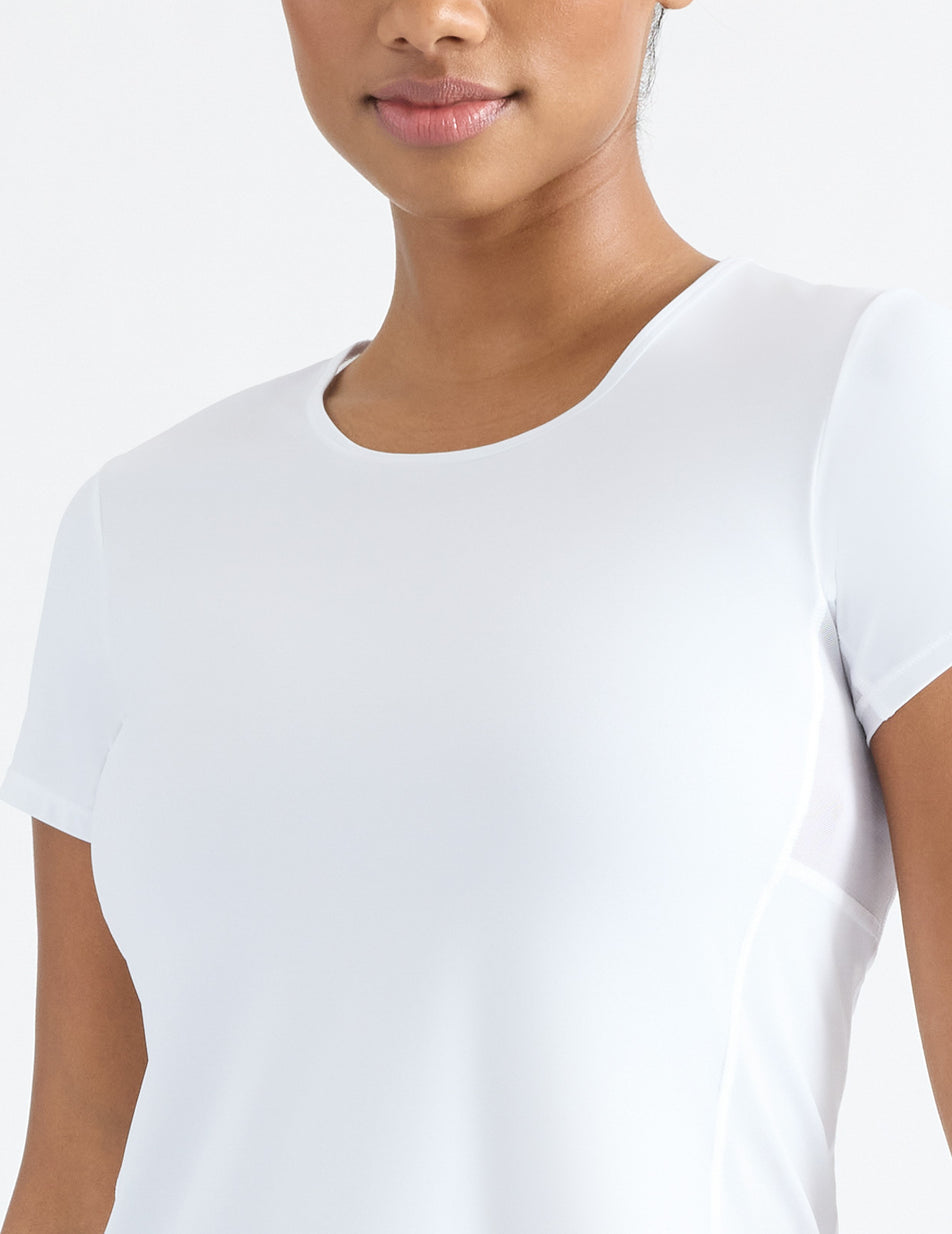 White Knix Momenta Active T Shirts | SQHXOG-361