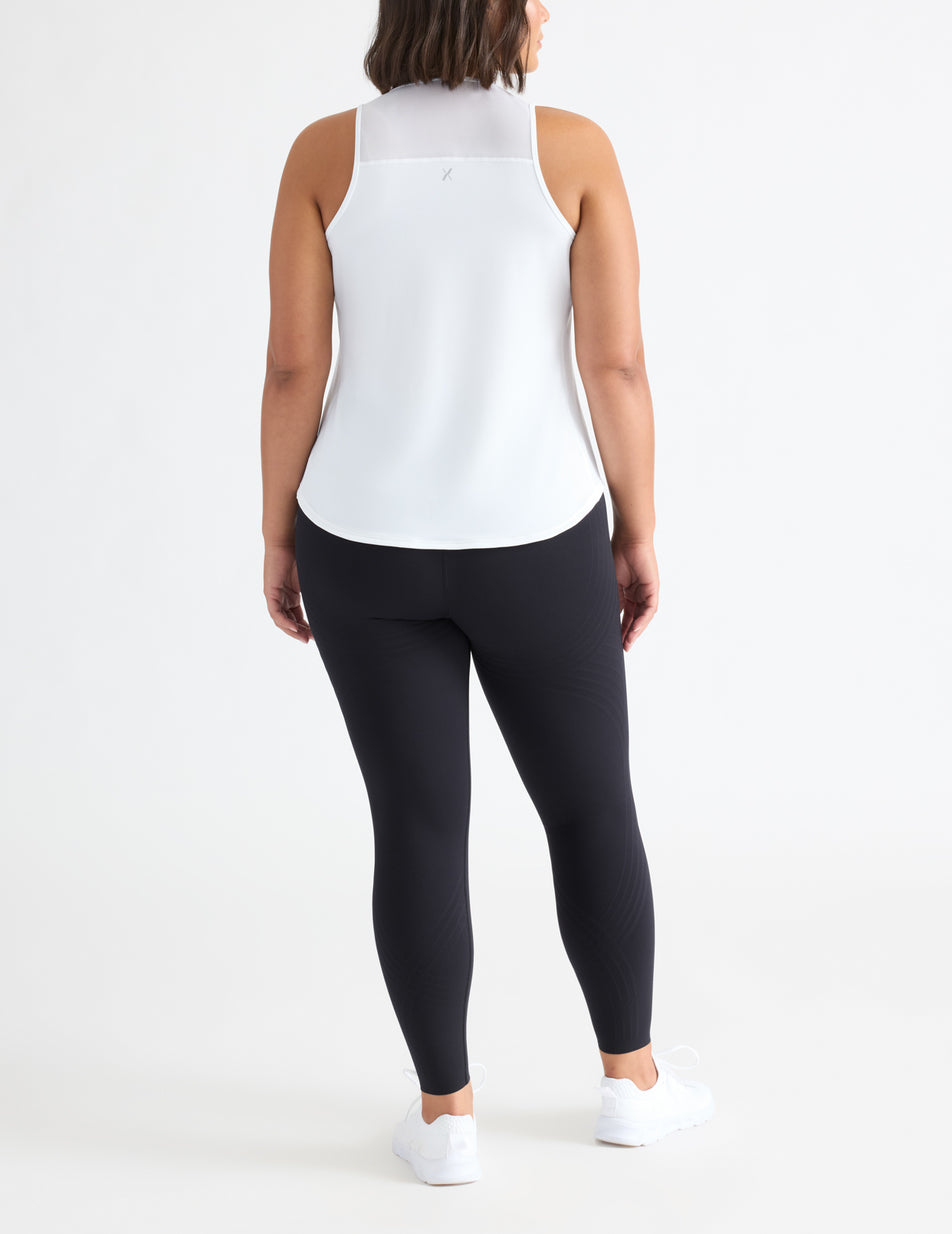 White Knix Momenta Active Tanks | OKQXZW-385