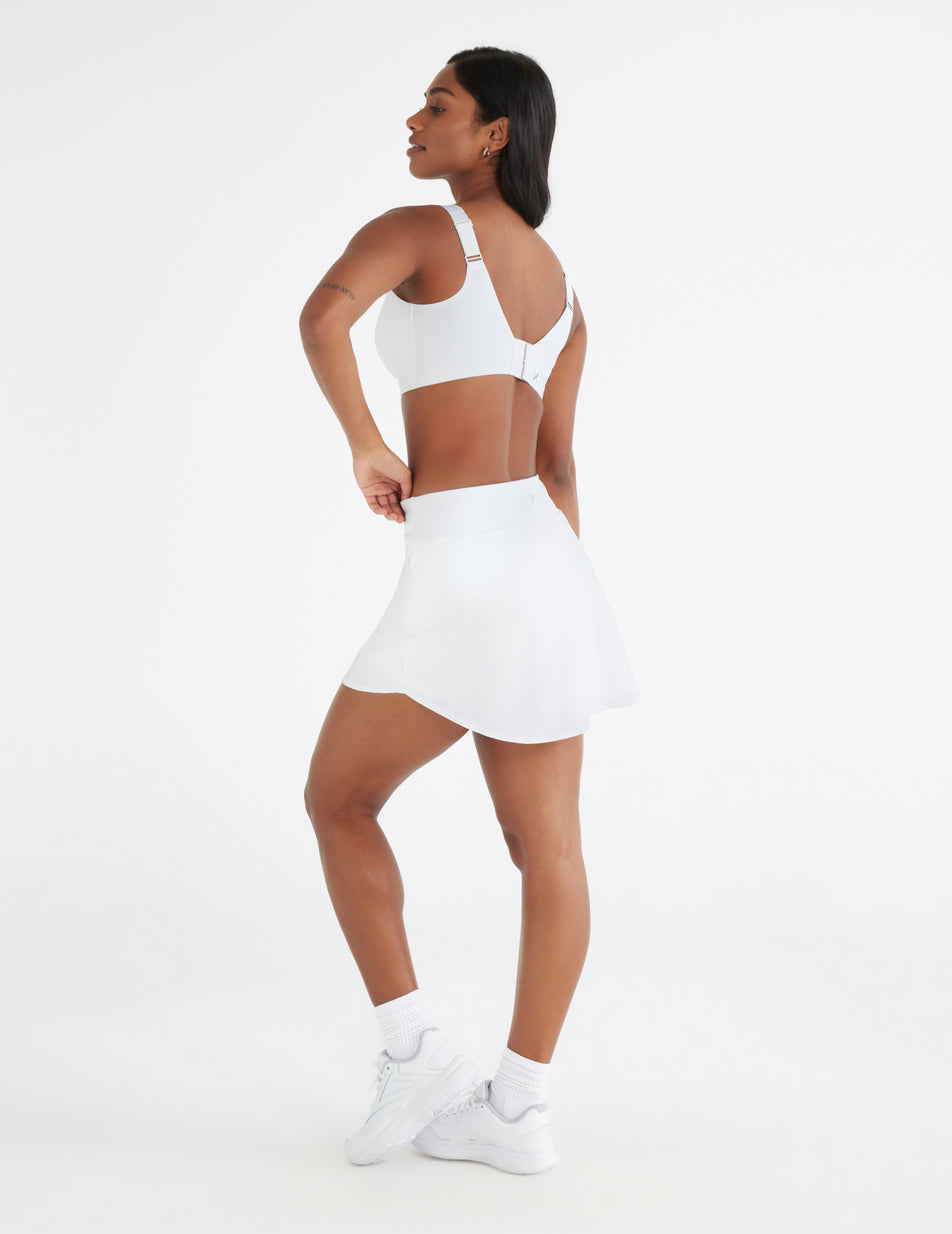 White Knix Sport Skort Skirts | HTFDRZ-860