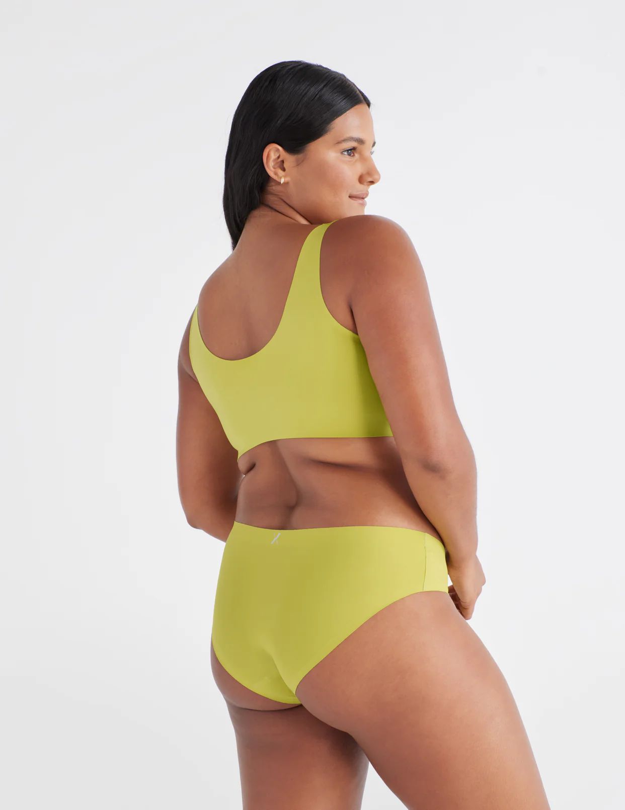 Yellow Knix Essential No-Show Bikini Bottoms | IPZYGR-098