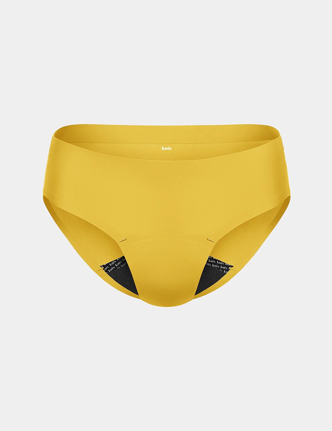 Yellow Knix Light Leakproof No-Show Bikini Bottoms | JLCODN-153